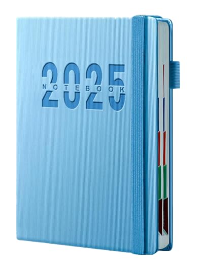 Amazon.co.jp: CNCZJM 手帳 2025 1月始まり日手帳 A5 スケジュール帳